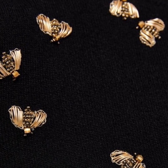 Ted Baker Velvet Bee Dress. - Picture 4 of 7